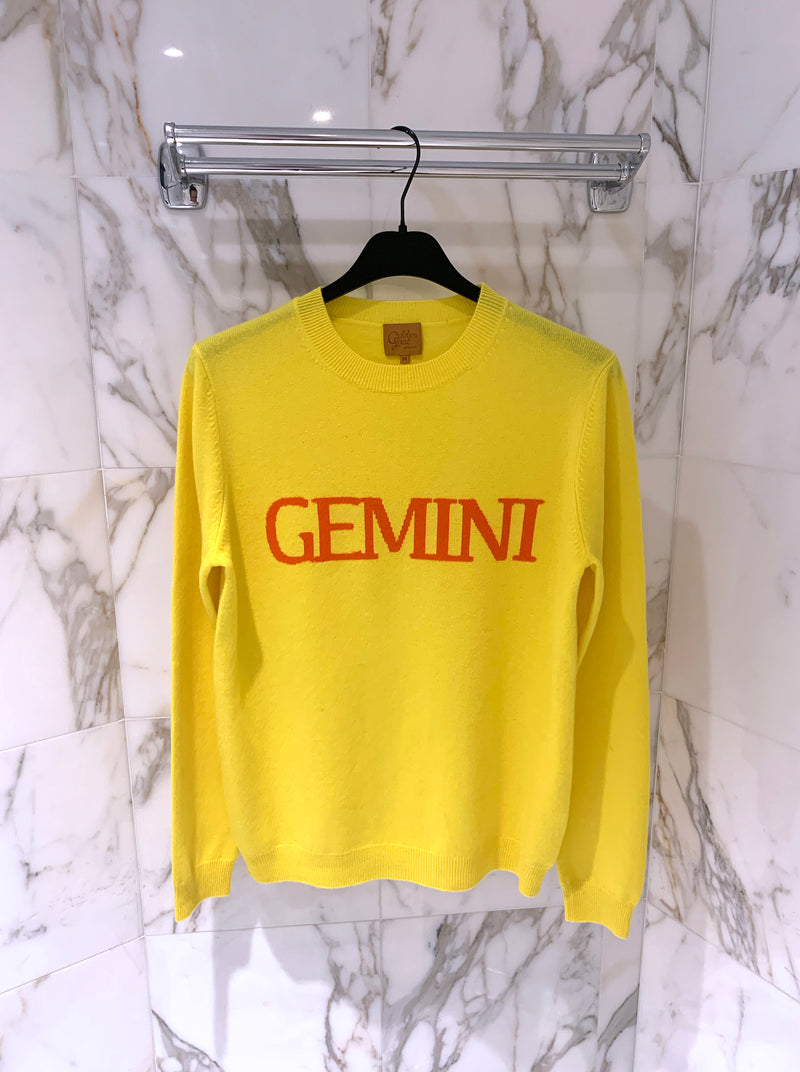 GEMINI star pullover