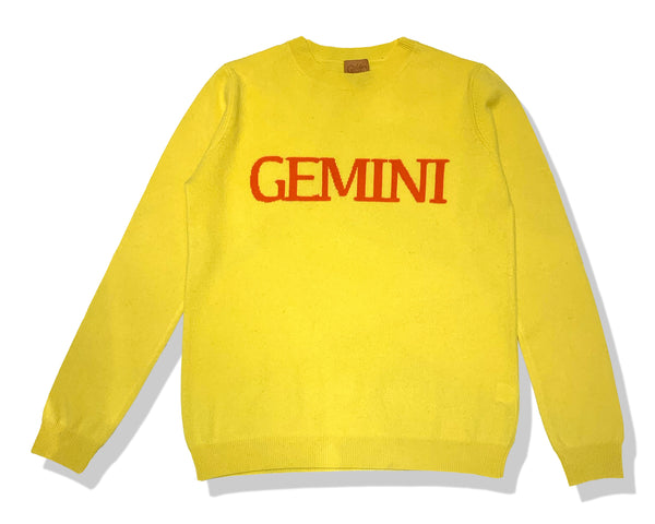 GEMINI star pullover