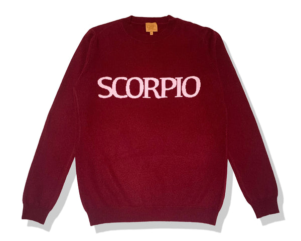 SCORPIO star pullover