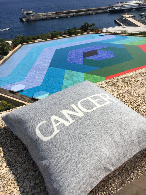 CANCER star cushion