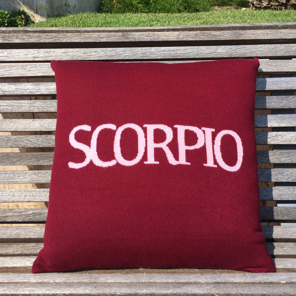 SCORPIO star cushion