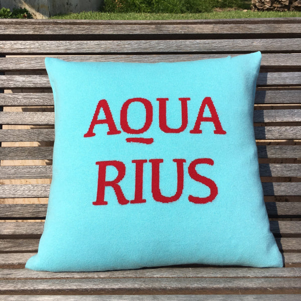 AQUARIUS star cushion