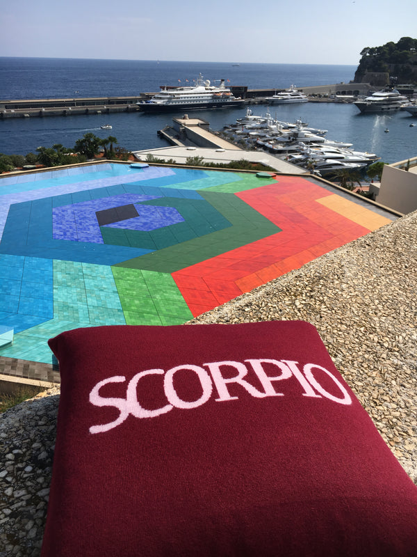 SCORPIO star cushion